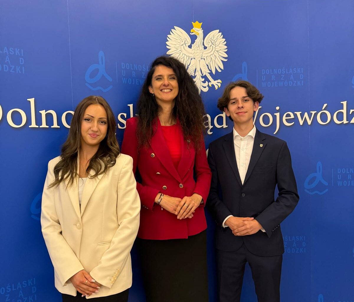 Wojewoda Dolnośląska z Igorem Gregorkiem